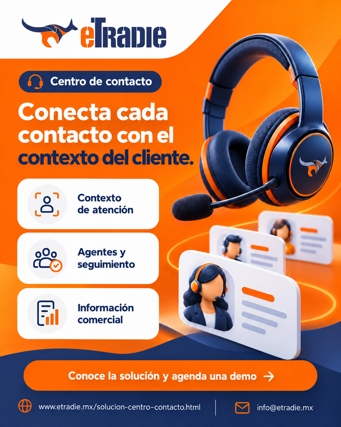 Brochure de Centro de contacto