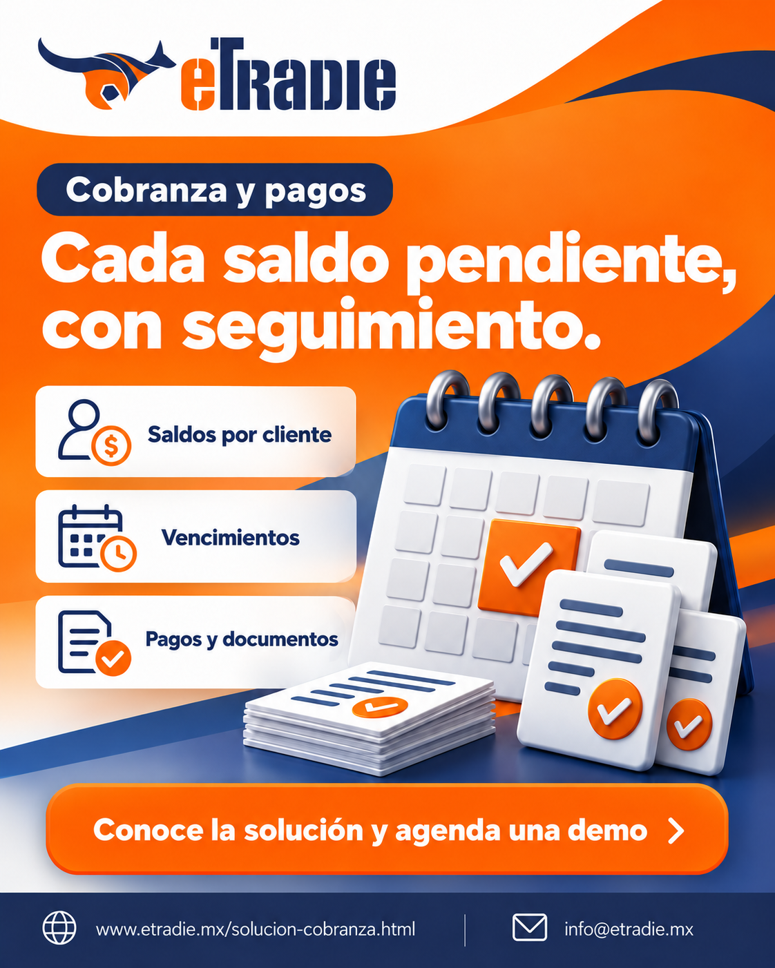 Brochure de Cobranza y pagos