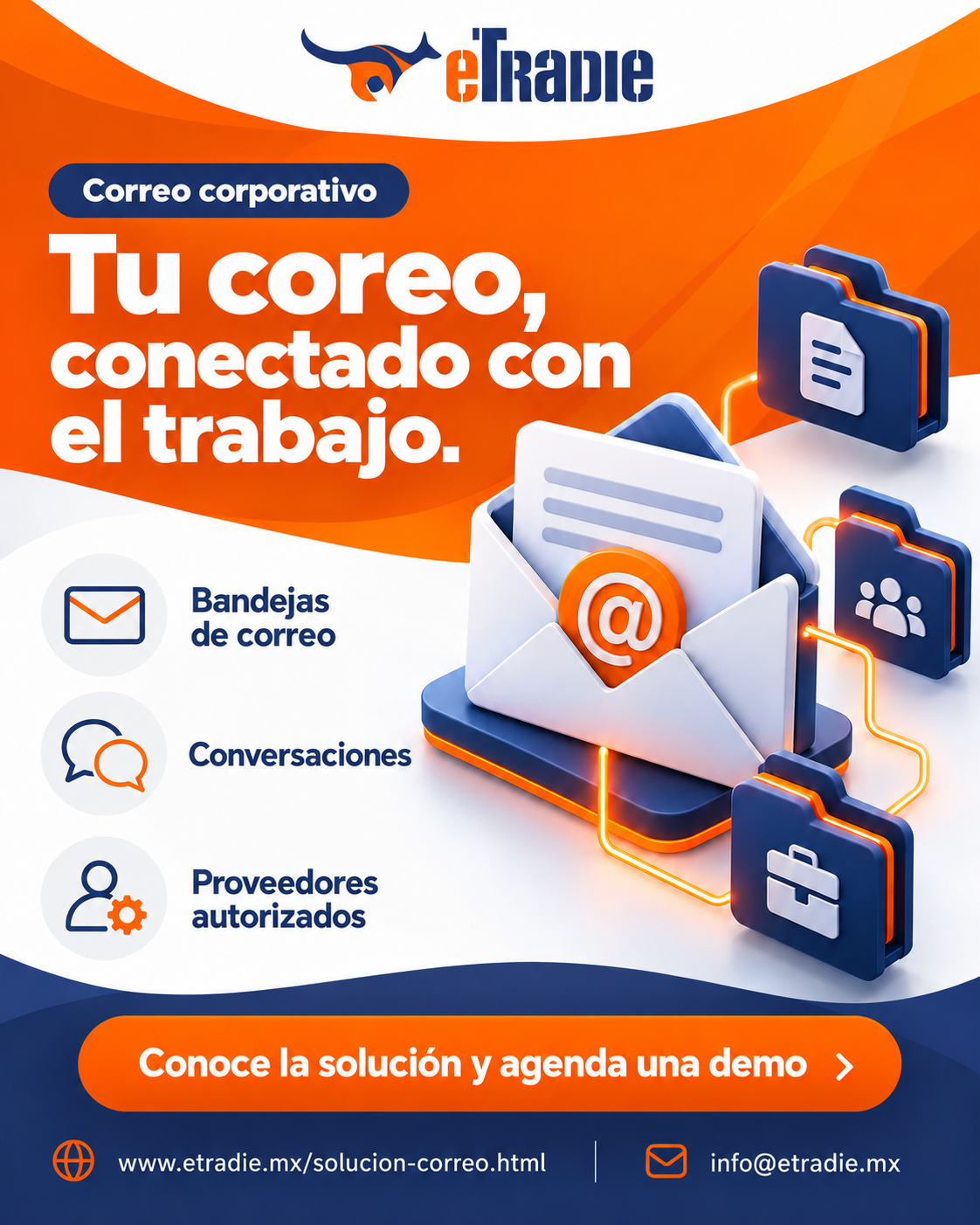 Brochure de Correo corporativo
