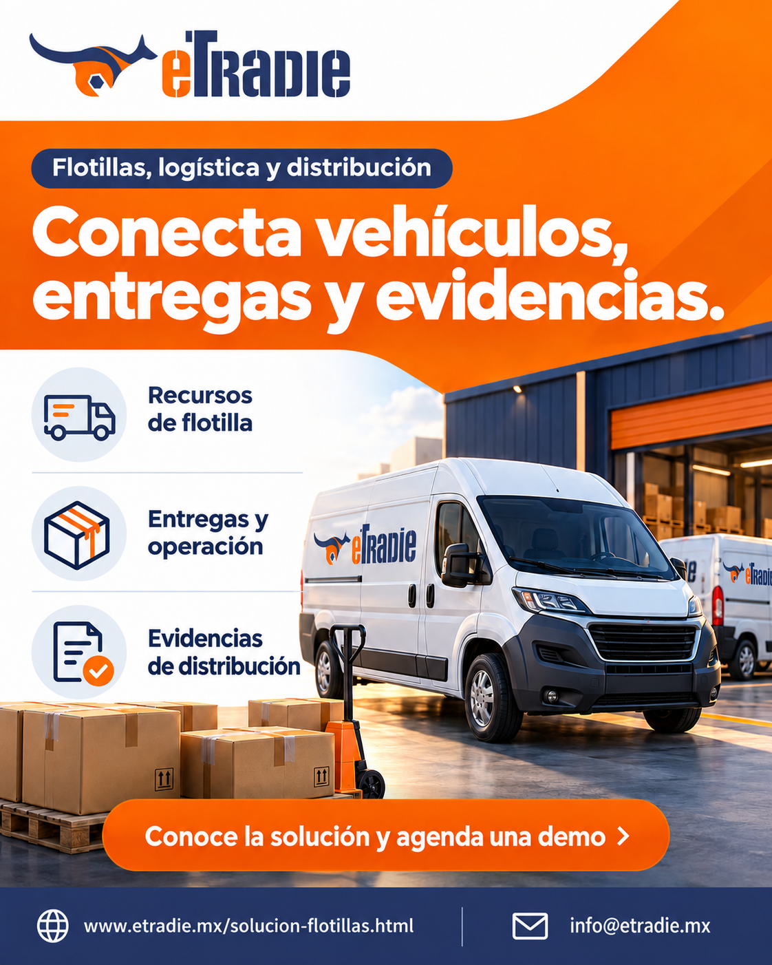 Brochure de Flotillas, logística y distribución