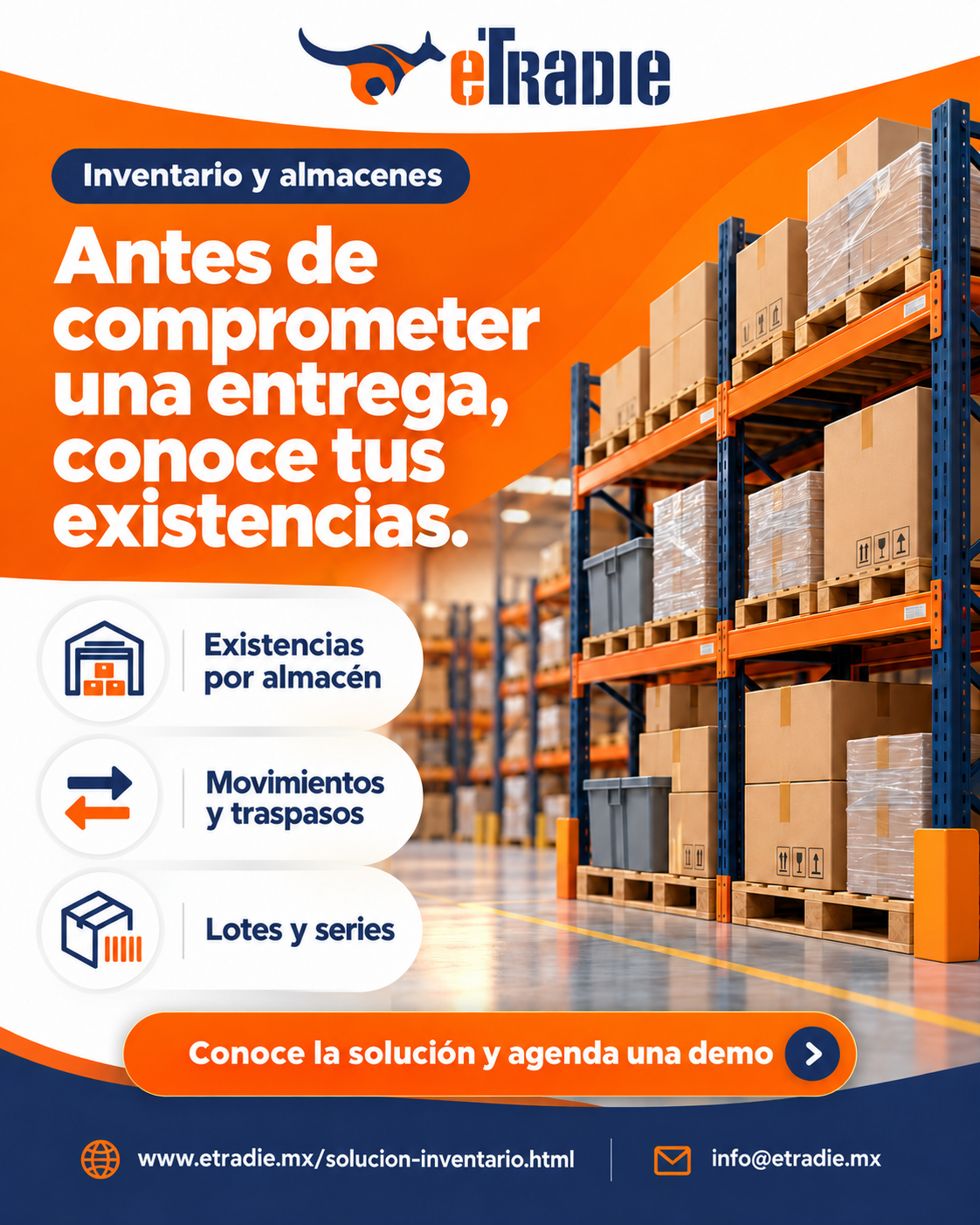 Brochure de Inventario y almacenes