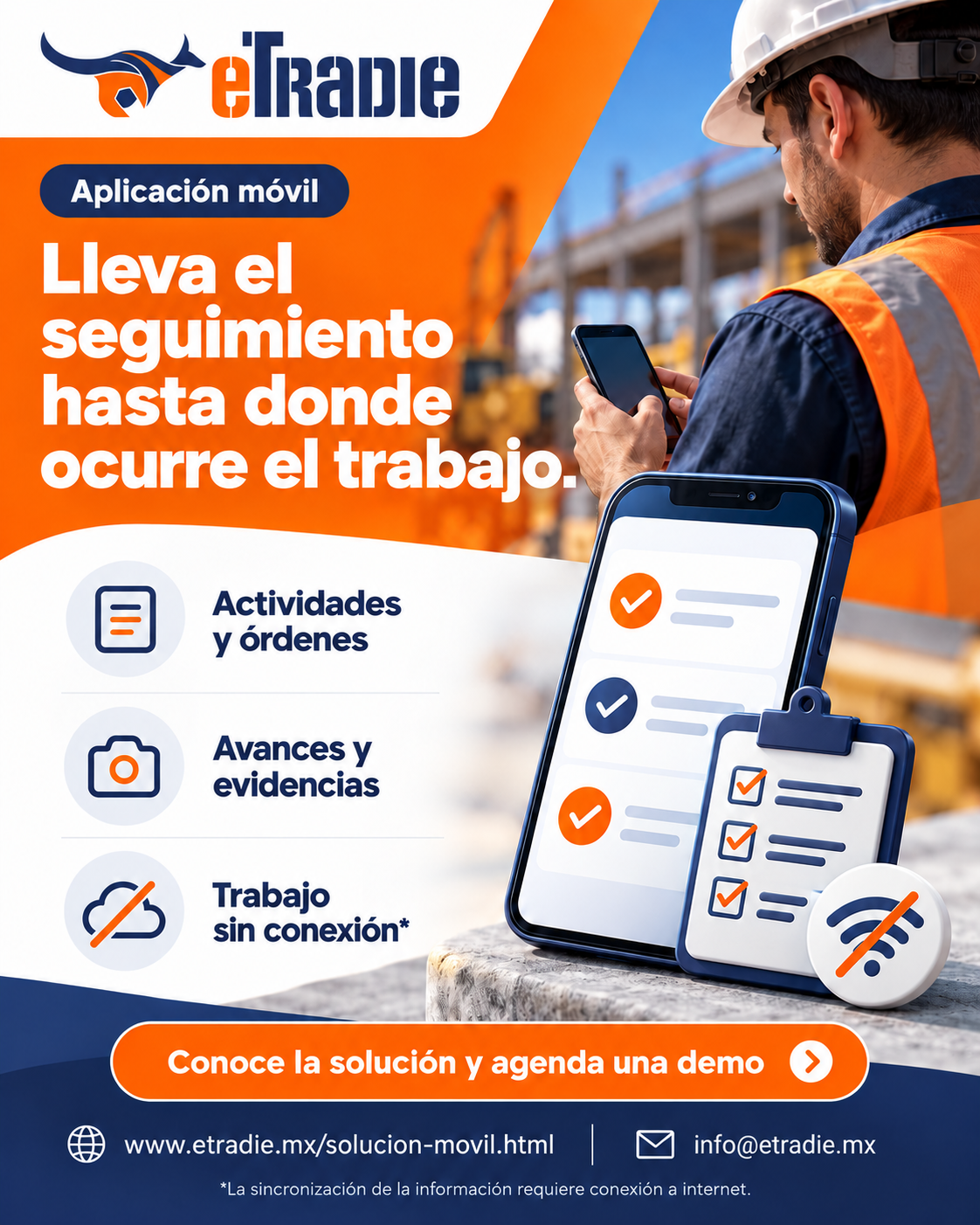 Brochure de Aplicación móvil
